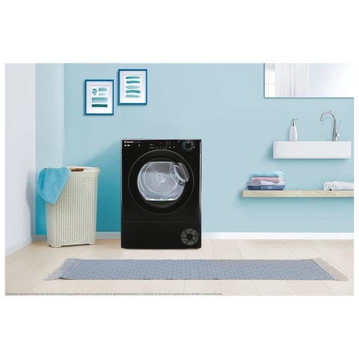 Seche-linge a condensation CANDY CSoe C10TBGB-S Smart Pro - 10 kg - Mo