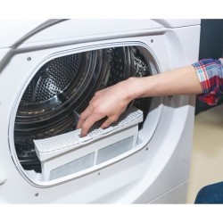 Seche-linge a condensation CANDY CSE C8LF-S Smart - 8 kg - Moteur standard - Classe B - Connecté - Blanc