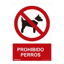 Panneau Normaluz Prohibido...