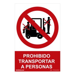 Panneau Normaluz Prohibido...