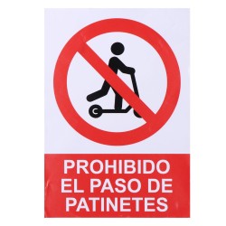 Panneau Normaluz Prohibido...