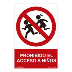 Panneau Normaluz Prohibido...