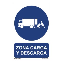 Panneau Normaluz Zona carga...