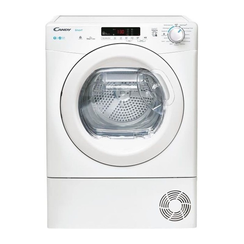 Seche-linge a condensation CANDY CSE C9DE-47 Smart - 9 kg - Moteur standard - Classe B - Connecté - Blanc