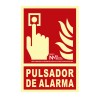 Panneau Normaluz Pulsador de alarma PVC (21 x 30 cm)