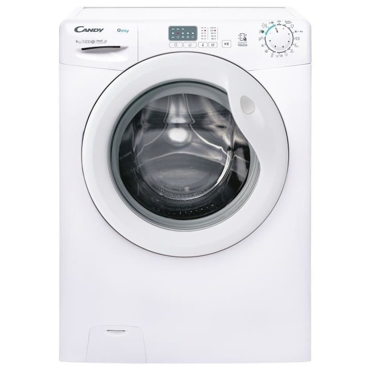 Lave-linge hublot CANDY EY 1291DE/1-S - Moteur standard - 9 kg - Conne