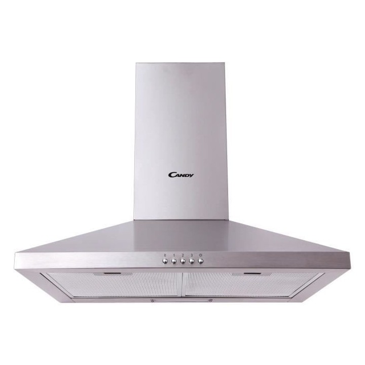 Hotte décorative CANDY CCE160XGG - 415m3/h