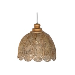 Suspension DKD Home Decor 38 x 38 x 33 cm Doré Métal 50 W 36 x 36 x 33 cm