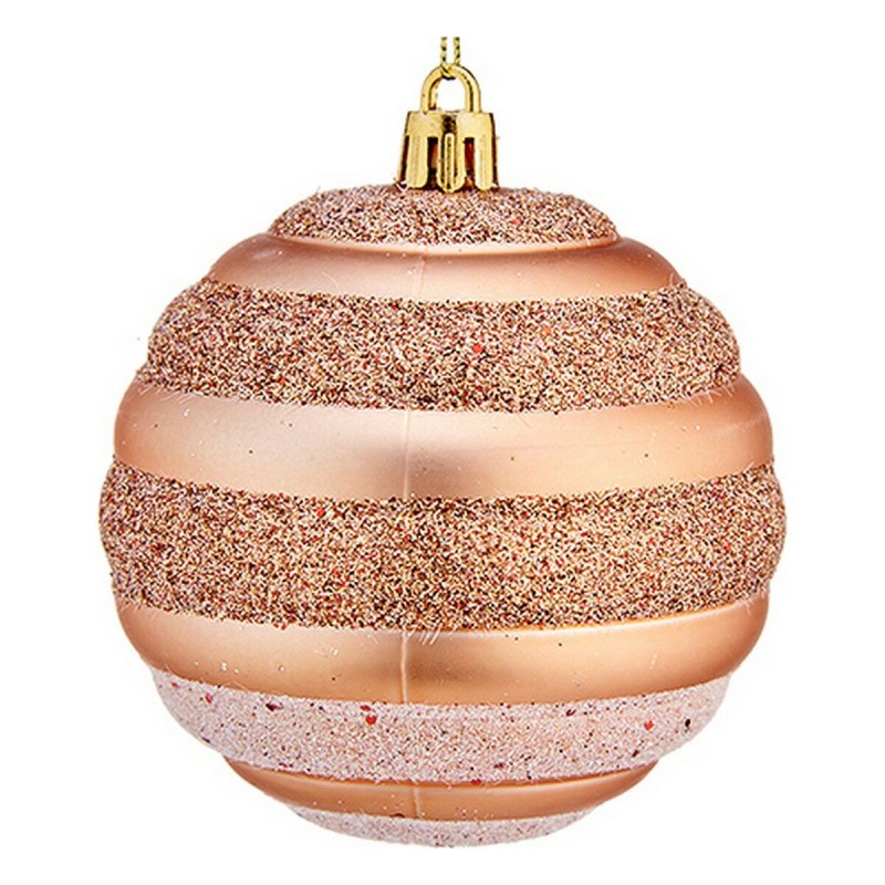 Boules de Noël Cuivre PVC