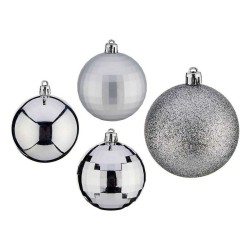 Boules de Noël Ø 7 cm Argenté