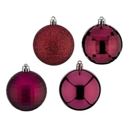 Boules de Noël Violet Ø 7 cm