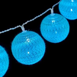 Guirlande de boules LED Ø 6...