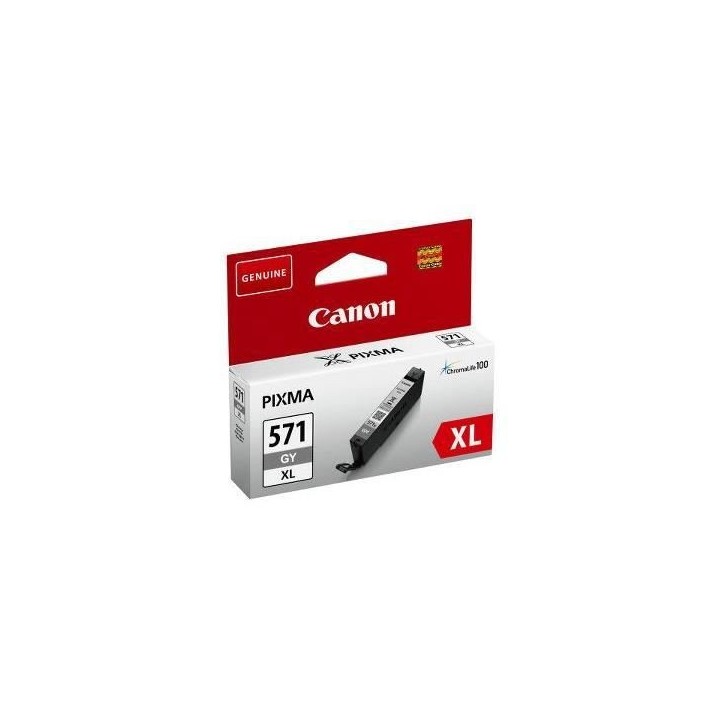 CANON Cartouche d'encre CLI-571XL grande capacité Gris (CLI571XL)