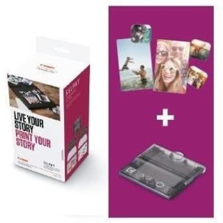CANON Kit Créatif SELPHY - Format 8 mini-stickers 17x22mm - KC-18IL (