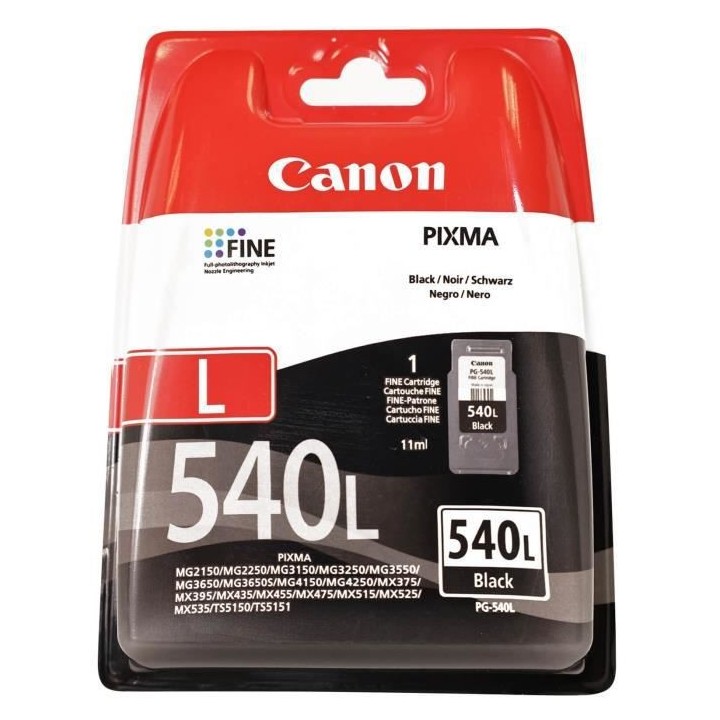 CANON Cartouche d'encre PG-540L Noir