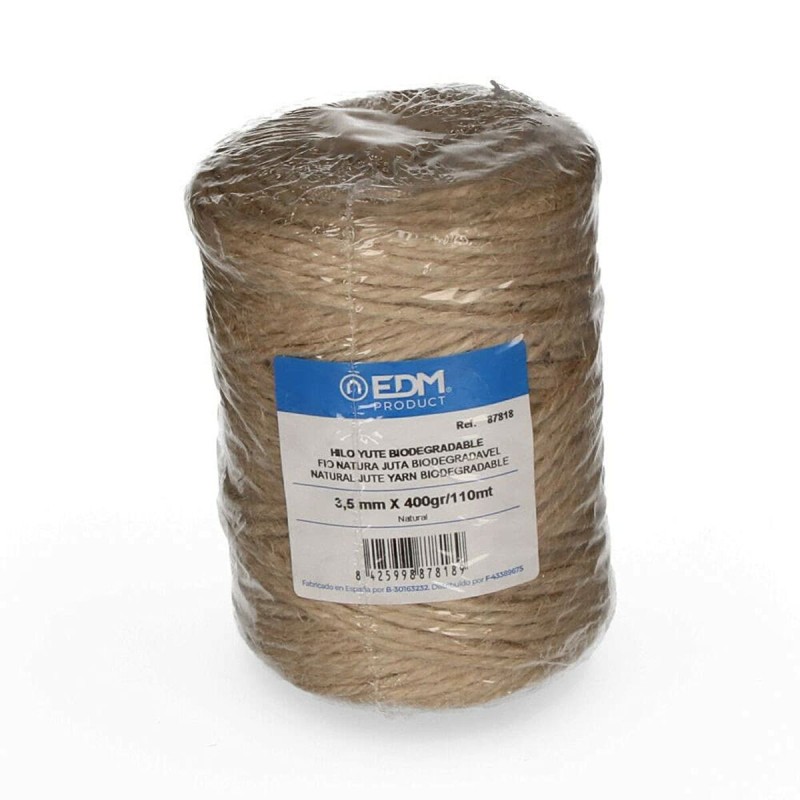 Bobine de fil EDM Naturel Élastique Fibre naturelle Biodégradable