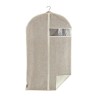 Housse pour costume Domopak Living Maison Marron Beige polypropylène Plastique 60 x 100 cm