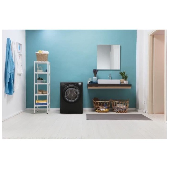 Lave-linge hublot CANDY CO12103DBBE/1-47 - 10 kg - Induction - 1200 tr