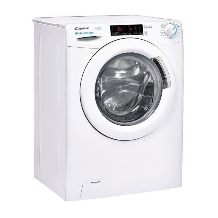Lave-linge hublot CANDY CS1412TME/1-47 - 12 kg - Induction - 1400 trs/