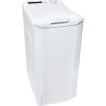 Lave-linge top CANDY CST 272DE/1-47 - Moteur standard - 7 kg - L50cm - 1200 trs/min - connecté - Blanc