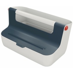 Boîte de rangement Leitz Cosy Anse de transport Gris ABS (21,4 x 19,6 x 36,7 cm)