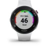 GARMIN Forerunner 45 - Montre de course a pied avec prise en charge des programmes d'entraînement Garmin Coach – Blanche - Sm