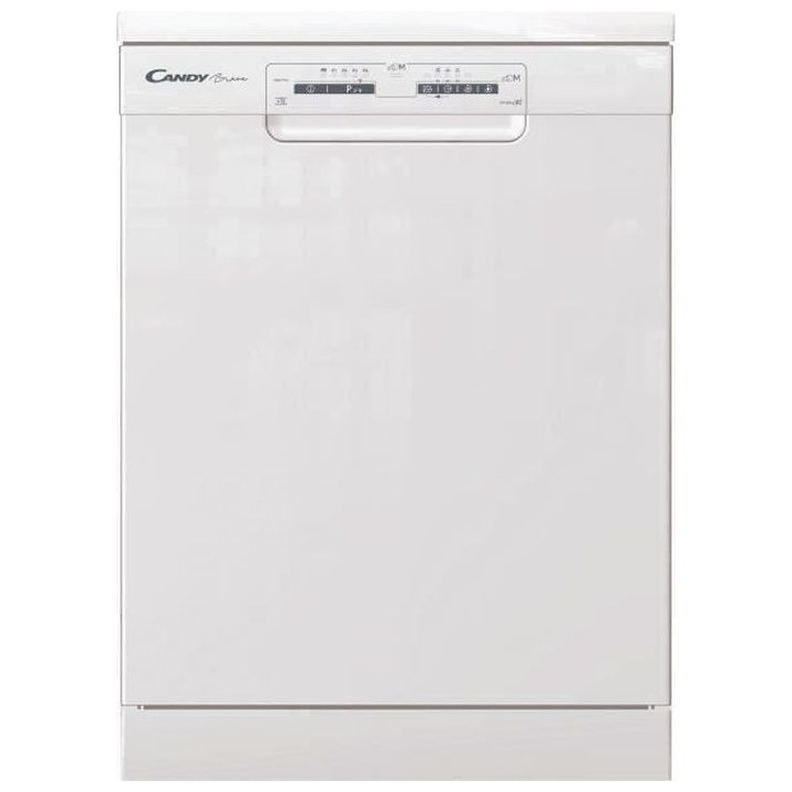 Lave-vaisselle pose libre CANDY HCF3C7LFW - 13 couverts - Induction -