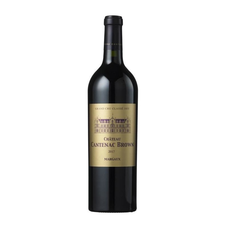 Château Cantenac Brown 2017 Margaux - Vin rouge de Bordeaux