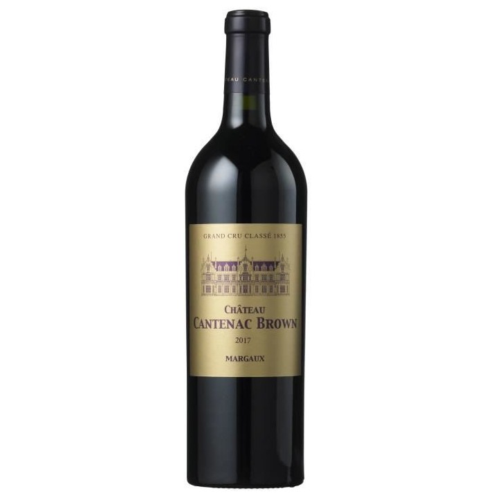 Château Cantenac Brown 2017 Margaux - Vin rouge de Bordeaux