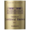 Château Cantenac Brown 2017 Margaux - Vin rouge de Bordeaux