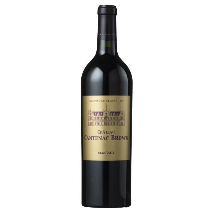 Château Cantenac Brown 2018 Margaux - Vin rouge de Bordeaux