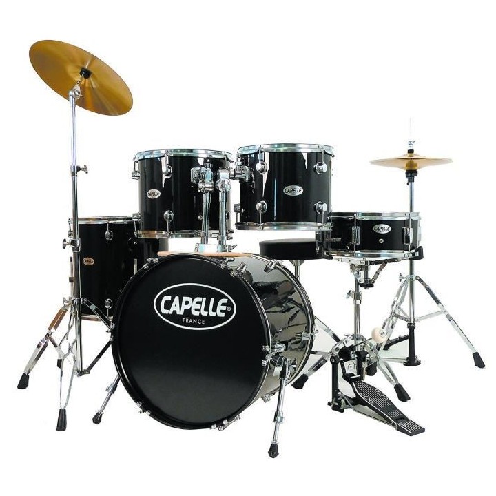 CAPELLE JIM20BK Batterie complete - Noir