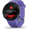 GARMIN Forerunner 45 - Montre de course a pied avec prise en charge des programmes d'entraînement Garmin Coach – Violette - S