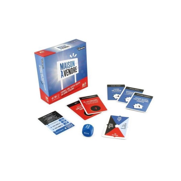 CARTAMUNDI - Jeu de société Maison a vendre - M6 Games