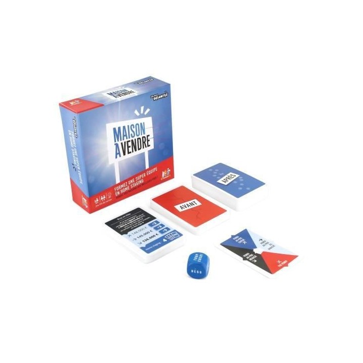 CARTAMUNDI - Jeu de société Maison a vendre - M6 Games