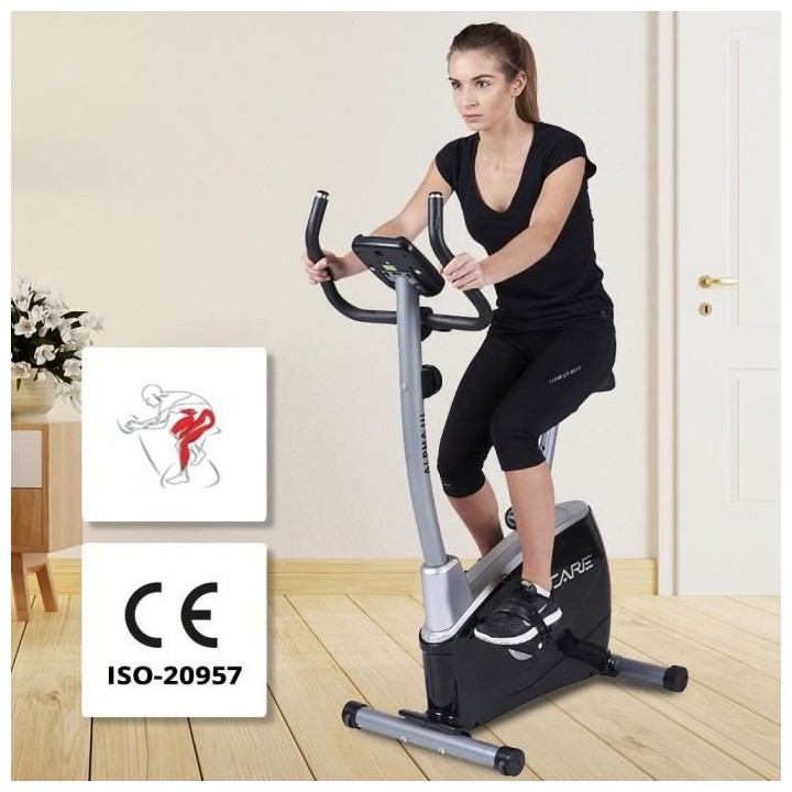 Vélo d'appartement - 8 Résistances - Care - Alpha III
