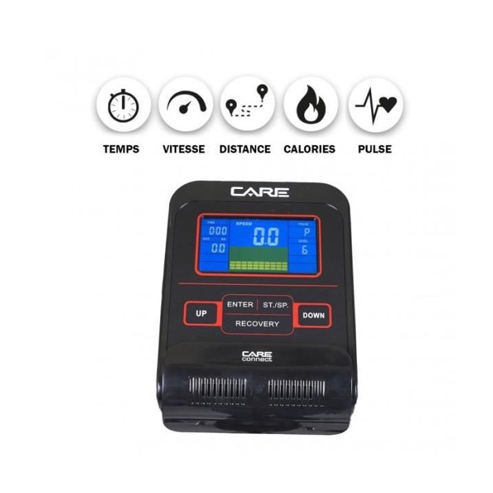 Vélo d'appartement connecté - 21 programmes - CARE - CV-357 - Kinoma