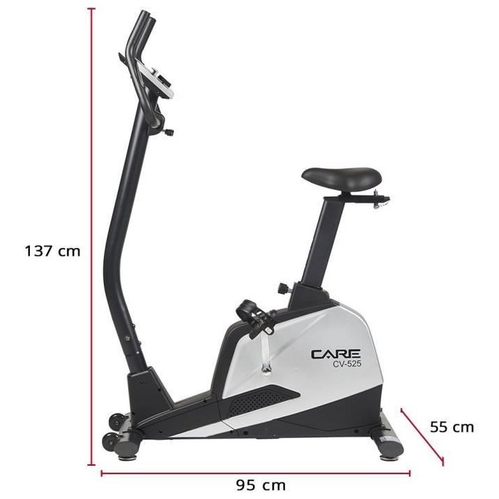 Vélo d'appartement - 24 programmes - Care - CV-525