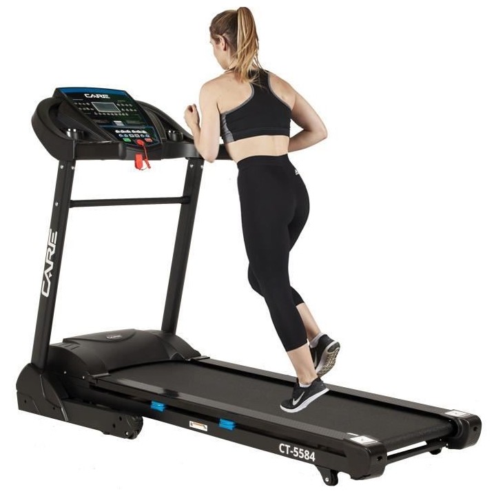 Tapis de course connecté inclinable - 25 programmes - 18mk/h max - Ca