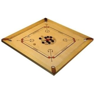 Carrom Art | Carrom : Mango - 66 cm - Édition familiale | Billard ind