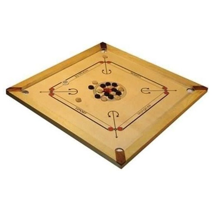 Carrom Art | Carrom : Mango - 66 cm - Édition familiale | Billard ind