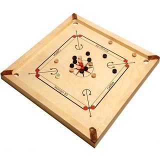 Carrom Art | Carrom : Mango - 83 cm - Édition familiale | Billard ind