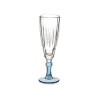 Coupe de champagne Exotic Verre Bleu 6 Unités (170 ml)