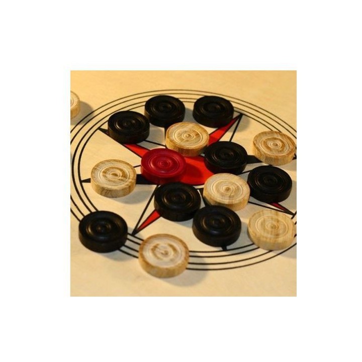 Carrom Art | Carrom : Mango - 83 cm - Édition familiale | Billard ind