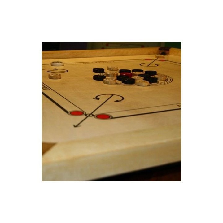Carrom Art | Carrom : Mango - 83 cm - Édition familiale | Billard ind