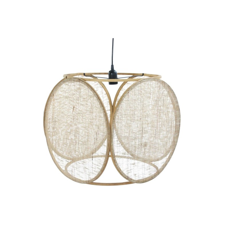 Suspension DKD Home Decor 40,5 x 40,5 x 42,5 cm Marron Bambou 50 W