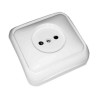 Socle de prise EDM Spa Blanc 16 A Surface