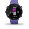 GARMIN Forerunner 45 - Montre de course a pied avec prise en charge des programmes d'entraînement Garmin Coach – Violette - S