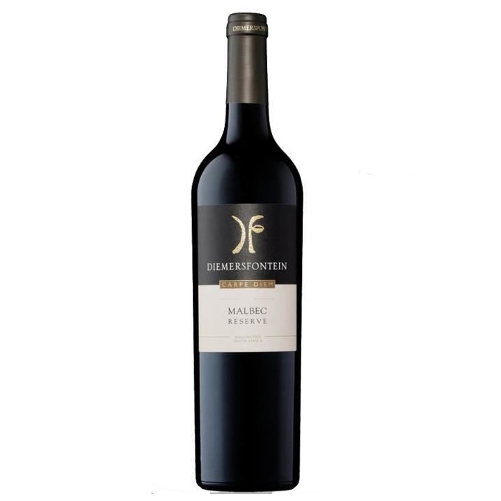 Diemersfontein Carpe Diem 2015 Malbec - Vin rouge d'Afrique du Sud