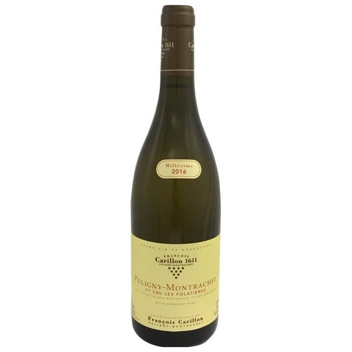 Domaine François Carillon 2016 Puligny-Montrachet Premier Cru Folatie